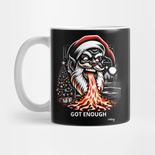 Santa's Final Verdict - have enough - A Xmas December Claus Mug